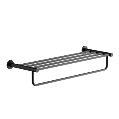 Полка SANCOS Base для полотенец, черный матовый,  SC9028MB