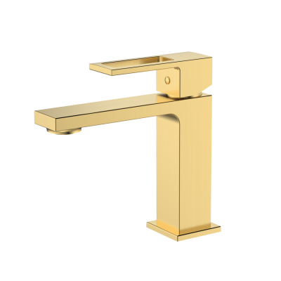 Смеситель для раковины DQ Dortmund мат.золото (DA1712107)