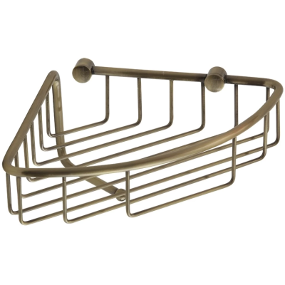 Полка угловая 16,5x16,5 см Veragio Baskets Bronzo VR.GFT-9057.BR