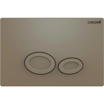 Кнопка смыва Creavit Drop GP2002.06 для инсталляции, капучино матовый