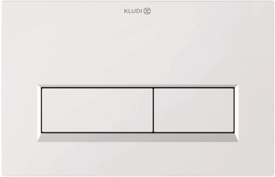 Кнопка смыва Kludi Unifix 32PP0153 для инсталляции, белый матовый