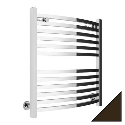 Полотенцесушитель водяной Сунержа Аркус 600х600 глянцевый коричневый