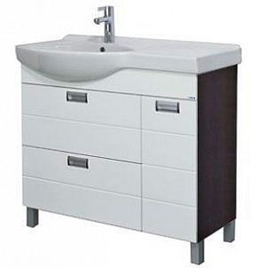 Тумба под раковину Aquanet Сити 00177500 90 L, венге