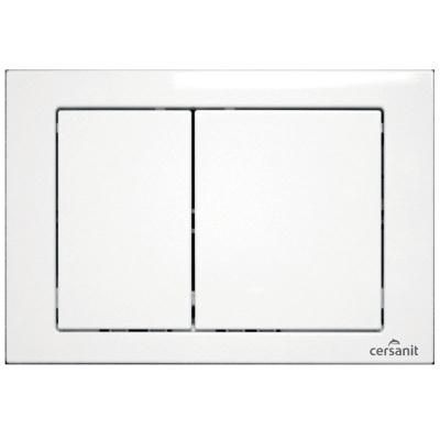 Кнопка смыва Cersanit Cube BU-CB/Wh белый