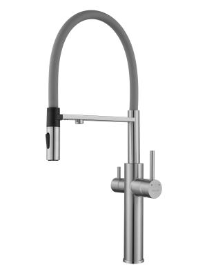 Смеситель для кухни Shevanik S478L, Сатин