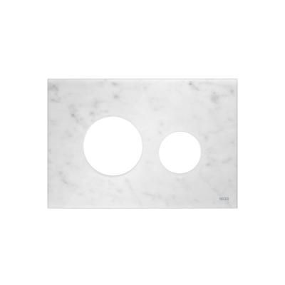 Лицевая панель Tece Loop Modular 9240613 белый мрамор