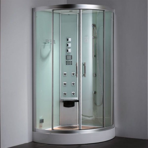 Душевая кабина Eago Oslo DZ949F8 W белое стекло