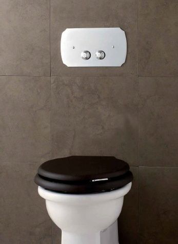 Кнопка смыва Devon&Devon DEPLNKL для встроенного бачка, никель