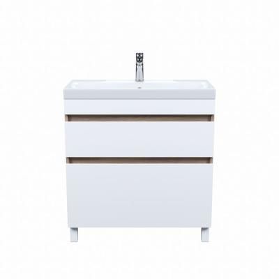 Тумба с умывальником IDDIS напольная с ящиками 80 см белая/под дерево Zodiac (ZOQHD8IKABHKFiSQ95XJK)