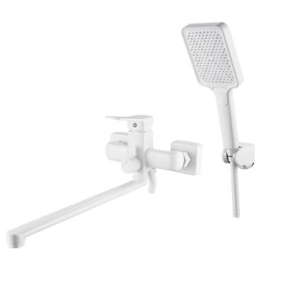 Смеситель для ванны Shevanik S9KS92CD2CJB белый