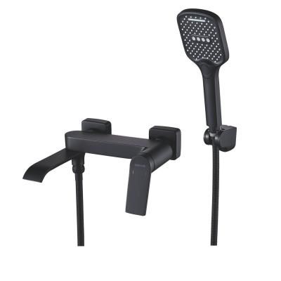 Смеситель для ванны Shevanik S41 S4OA10RC2HQM черный