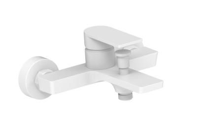 Смеситель AQG Alpha 01ALP400BL для ванны, белый матовый