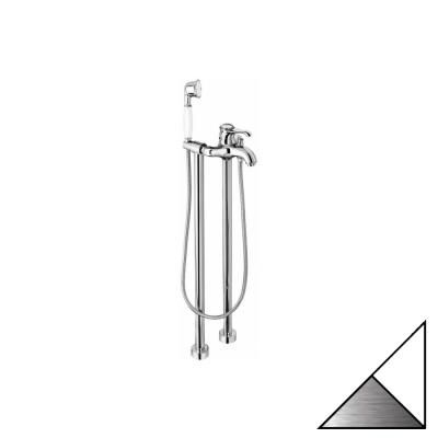 Смеситель Emmevi Tiffany 600128BC для ванны, белый/хром