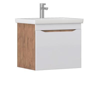 Тумба VIGO Grani под раковину Grani 600-0-1 (Como) навесная дуб золотой (057 дуб золотой)