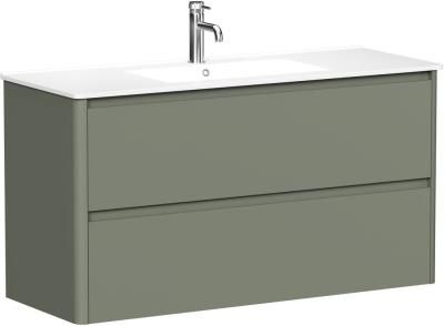 Тумба под раковину Allen Brau Gravity 120 1.370011.CGM олива матовый