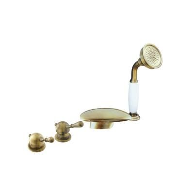 Смеситель Rav Slezak Labe L070.5PSM для ванны бронза