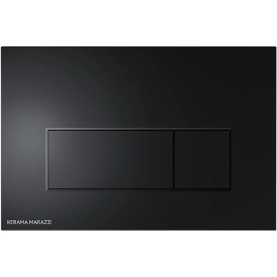 Кнопка смыва Kerama Marazzi FPS.A.BLK.M для инсталляции, черный матовый