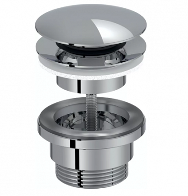 Донный клапан Jacob Delafon E30536-CP для раковины, белый