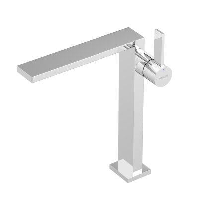 Смеситель для раковины высокий SANCOS Linn, хром,  SC9020CH