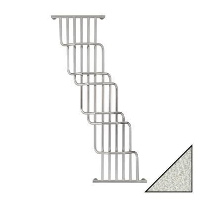 Полотенцесушитель водяной Сунержа Нега 1700х1000 античное белое золото