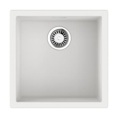 Кухонная мойка Omoikiri Yamakawa 45T-U/I-WH 45.6x45.6x20 белый