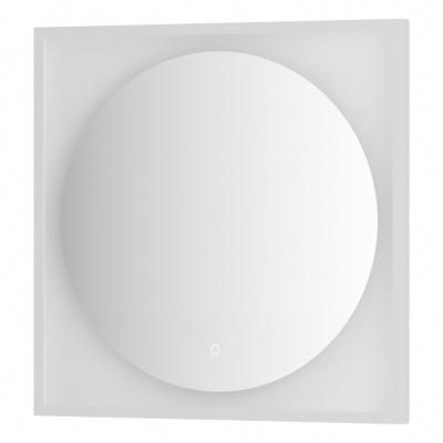 Зеркало с LED-подсветкой настенное Defesto Eclipse DF 2237S 70x70 белый