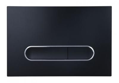 Клавиша смыва для инсталляции Esbano OVL-17MB черный матовый