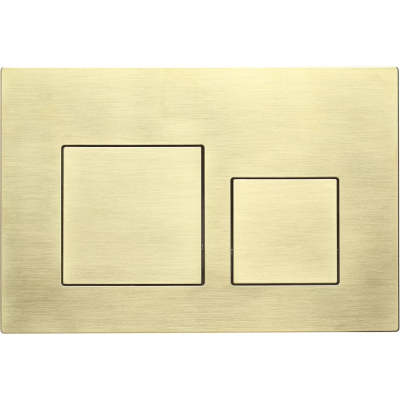 Кнопка смыва Veconi Flush V4 FLV4-G для инсталляции, золотой матовый