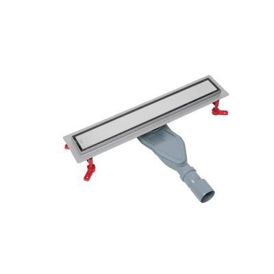 Лоток душевой, сифон 360, комбинированный затвор, двухсторонняя решетка, 500мм, хром, IDDIS, 975B5SB00DZ