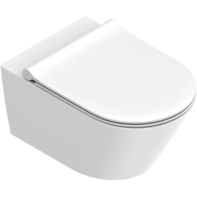 Унитаз подвесной Catalano Zero 0111550021 безободковый, торнадо, белый матовый