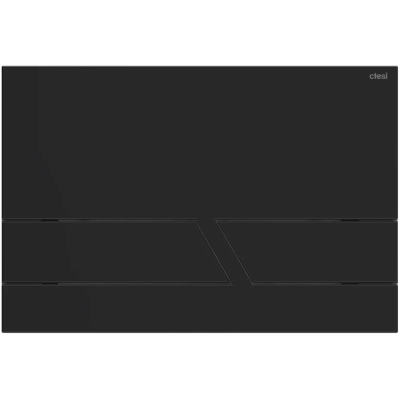 Кнопка смыва Ctesi Kali BK0202151 для инсталляции, черный матовый