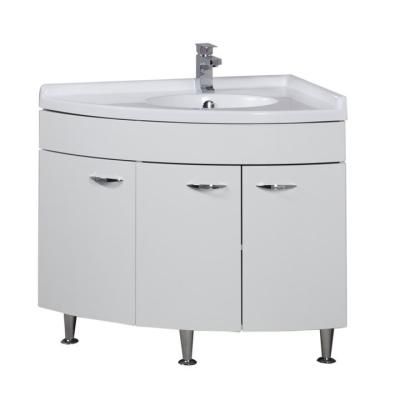 Тумба под раковину Aquanet Корнер 00158825 80 R белый