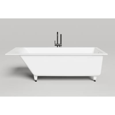 Ванна Salini Cascata 104213M 180х80 материал S-Sense, белый матовый