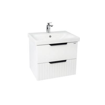 Тумба VIANT "Сицилия" MODUO 60 2 ящика подвесная белая 428x568x520 (VSIC60MDBEL-T2YP)