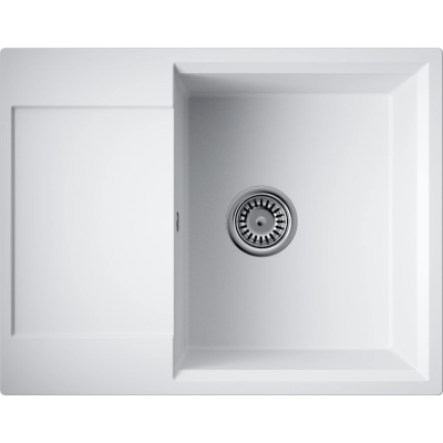 Кухонная мойка Omoikiri Tetogranit Daisen 65T-WH 4993514 65x51 см, белый