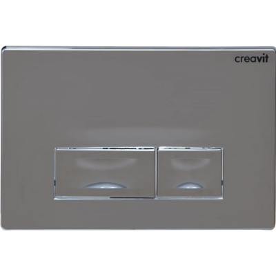 Кнопка смыва Creavit Ore GP300400 для инсталляции, хром