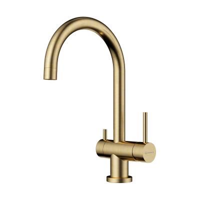 Смеситель для кухни Omoikiri Yamada-AB 4994264, античная латунь