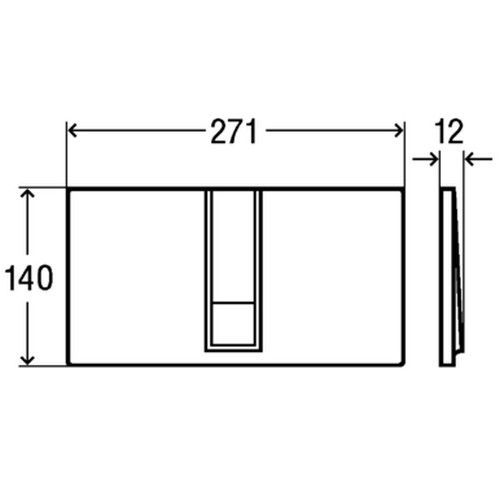 Система инсталляции для унитазов Viega Eco Plus 727550 3 в 1 с кнопкой смыва