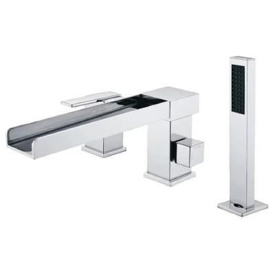 Смеситель на борт ванны Groсenberg GB6008-2CR, хром