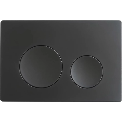 Кнопка смыва Veconi Flush V2 FLV2-B для инсталляции, черный матовый