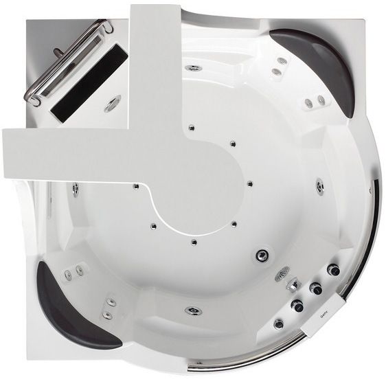 Акриловая ванна Gemy G9070 O с гидромассажем