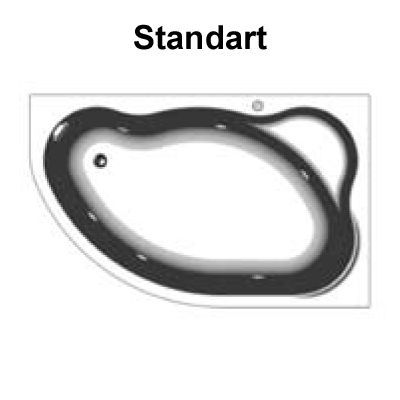 Акриловая ванна Kolpa San Amadis New 160х100 R