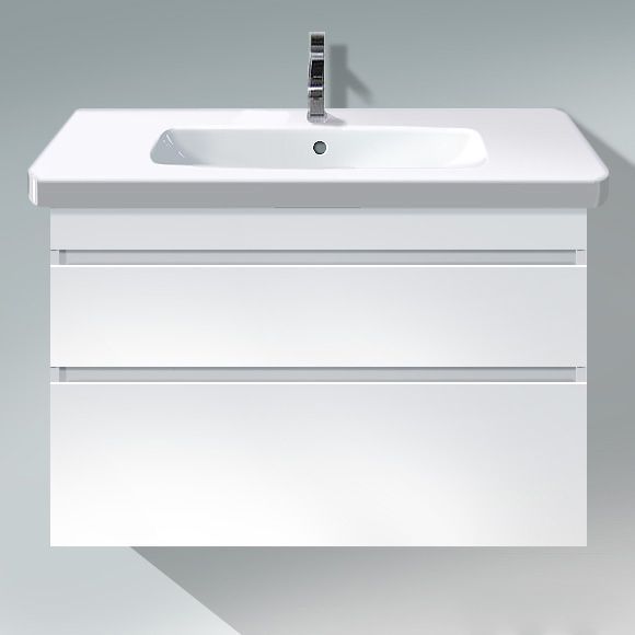 Мебель для ванной Duravit DuraStyle 100 белая матовая 2 ящика