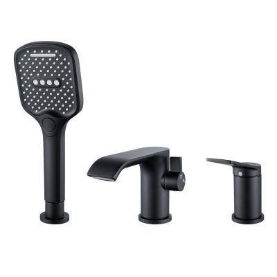 Смеситель для ванны Shevanik S4TA11NK2HYE, Черный
