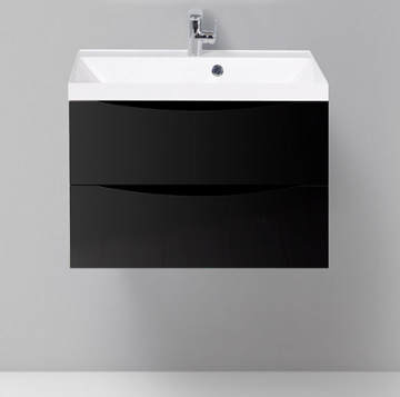 Мебель для ванной BelBagno Marino MARINO-700-2C-SO-NL-P 70 nero lucido