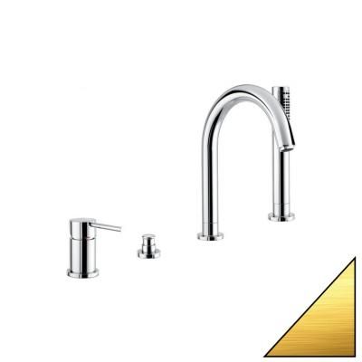 Смеситель Emmevi Piper 45120/OR для ванны, золото