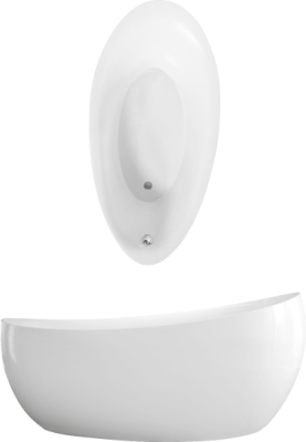 Ванна квариловая Villeroy & Boch Aveo New Generation UBQ194AVE9T1V-01 190х95 см, белая