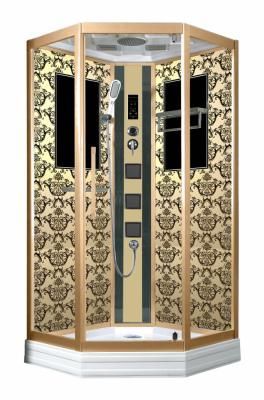 Душевая кабина Niagara Lux 7799G 90х90 см, золото