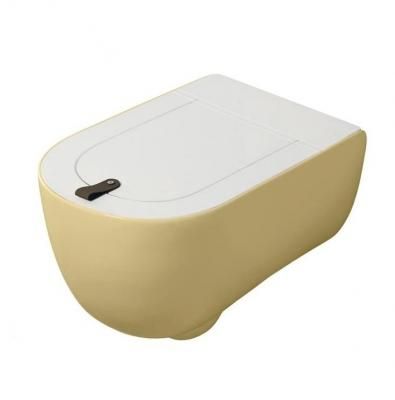 Унитаз подвесной ArtCeram The One THV001 12;00 желтый