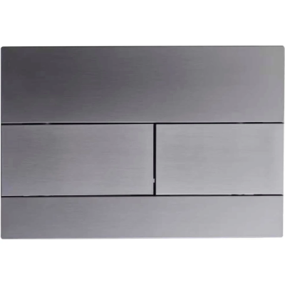 Кнопка смыва Vincea VFP-203GM для инсталляции, вороненая сталь